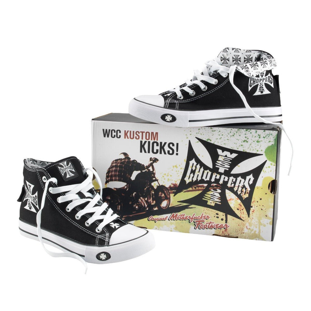 Warrior Hi-Tops - Black - jr-sportpromotions